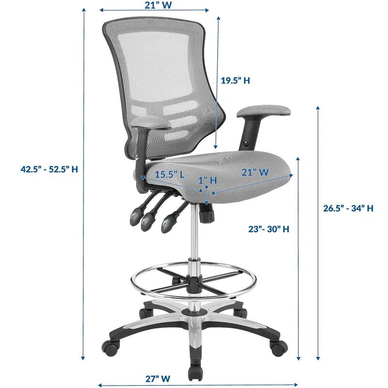 Modway Modway Calibrate Mesh Drafting Chair