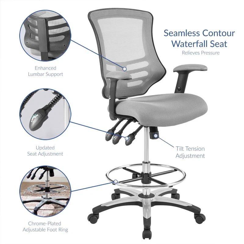 Modway Modway Calibrate Mesh Drafting Chair