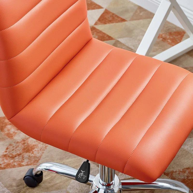 Modway Ripple Armless Mid Back Vinyl Office Chair