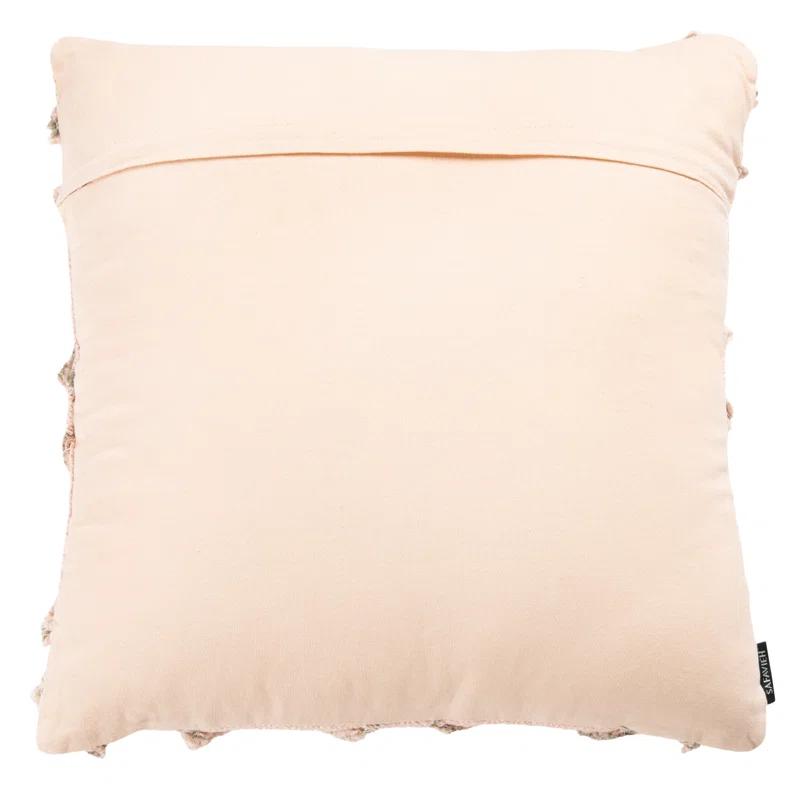 Safavieh Ashlin Fringed Cotton Throw Pillow
