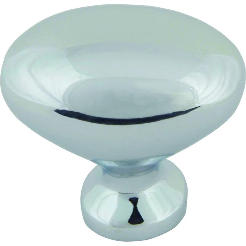 Robin Egg 1 1/4" Length Oval Knob