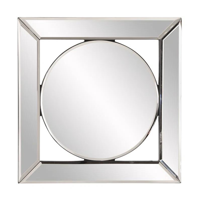 HomeRoots HRT Furniture Flat Wall Mirror