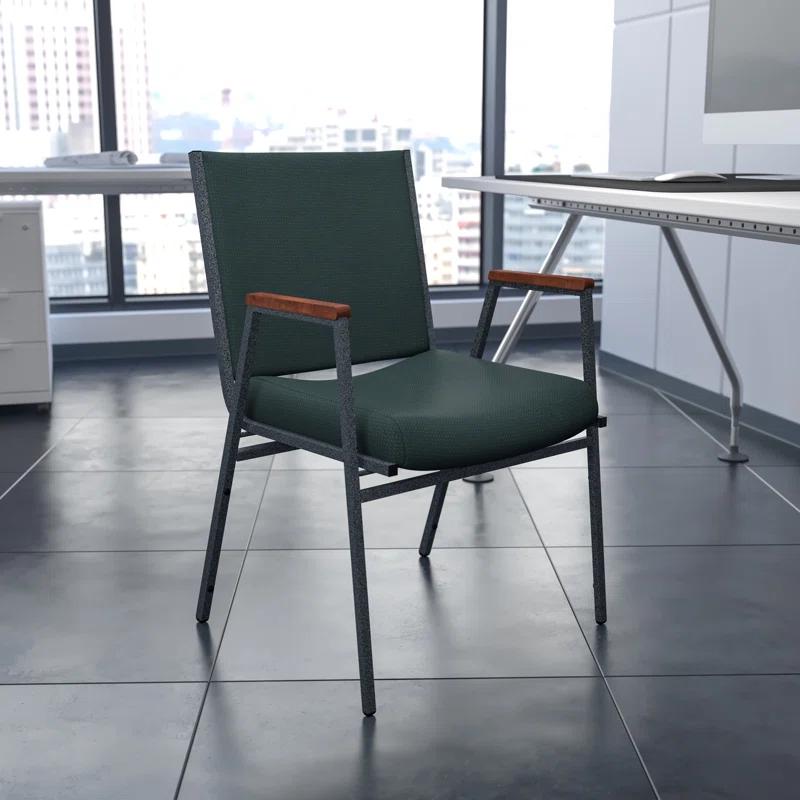 Offex Aliya Heavy Duty Stack Chair with Arms