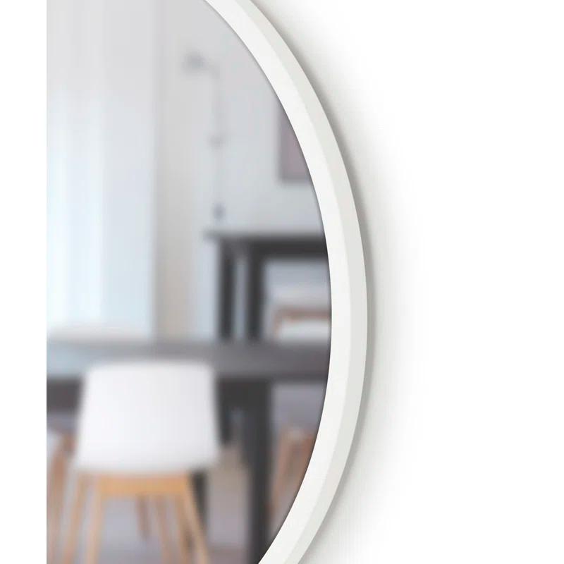 Hub Rubber Round Mirror
