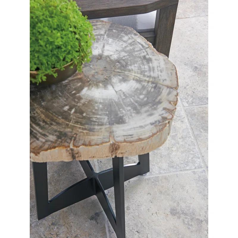 Alfresco Living Petrified Wood Table