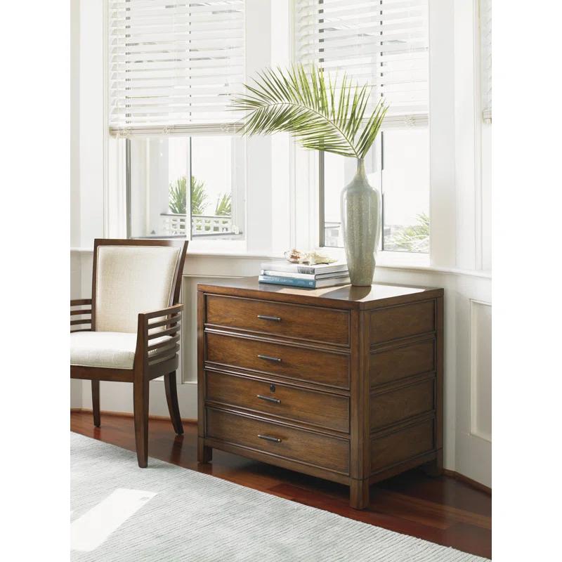 Longboat Key Bay Shore File Chest