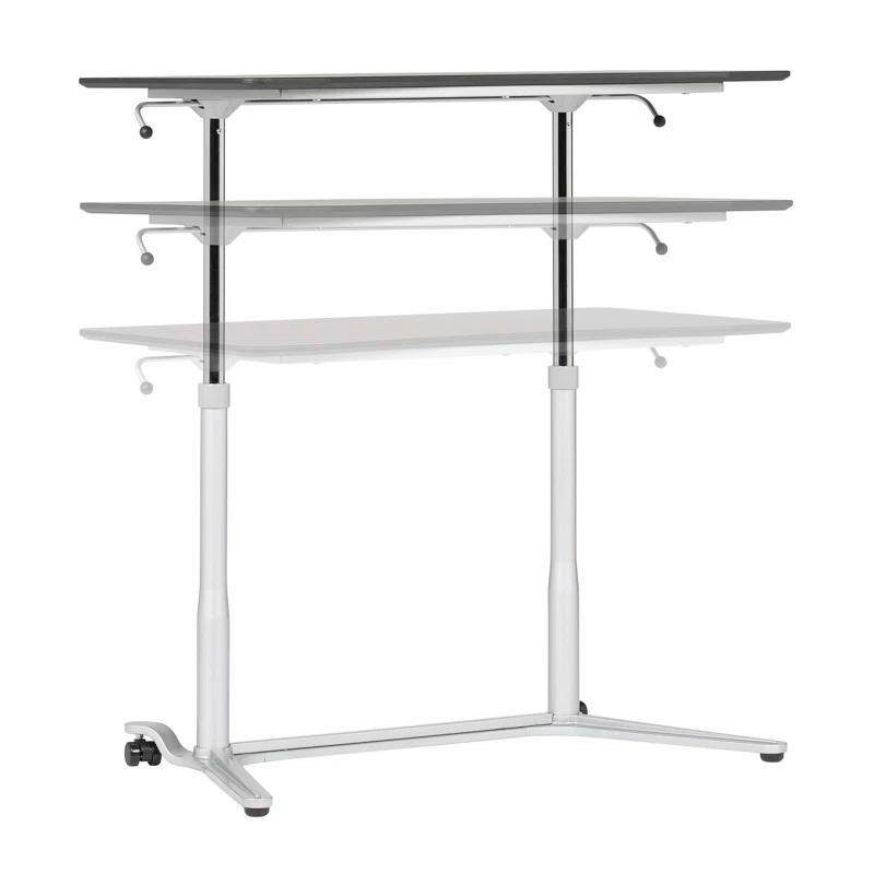 Crandell Adjustable Metal Base Standing Desk