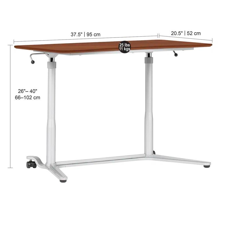 Crandell Adjustable Metal Base Standing Desk