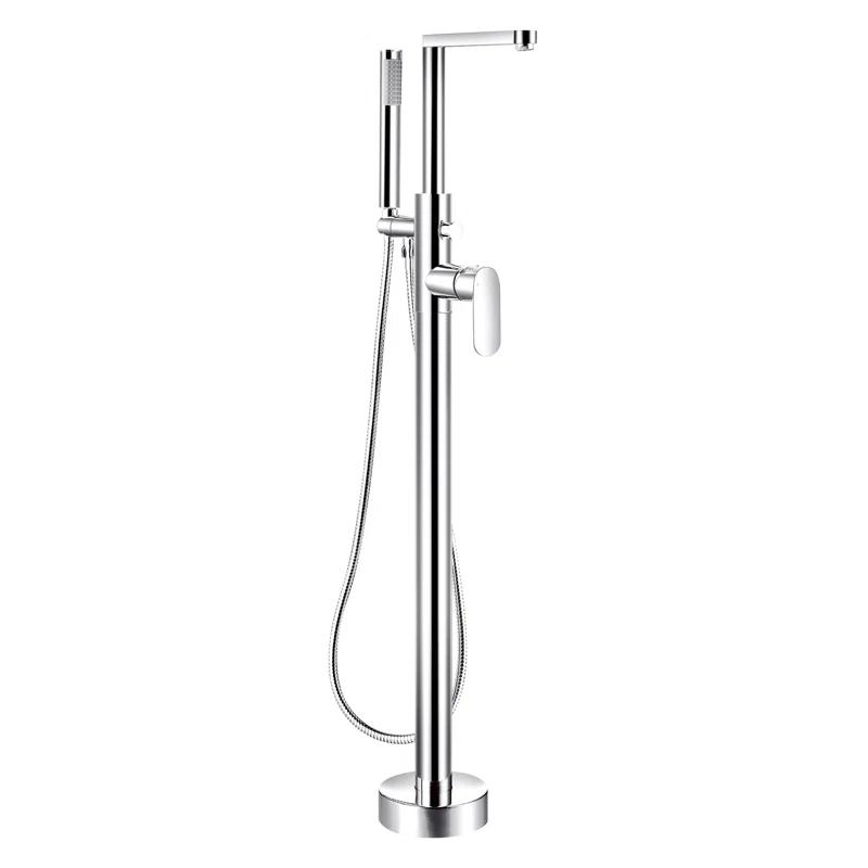 1 Handle Floor Tub Filler with Diverter