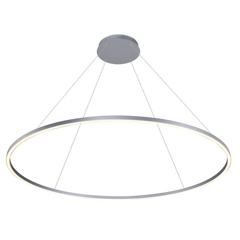 Tania 100-277V ETL Certified Integrated LED Height Adjustable Ring Chandelier