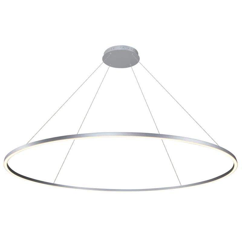 Tania 100-277V ETL Certified Integrated LED Height Adjustable Ring Chandelier