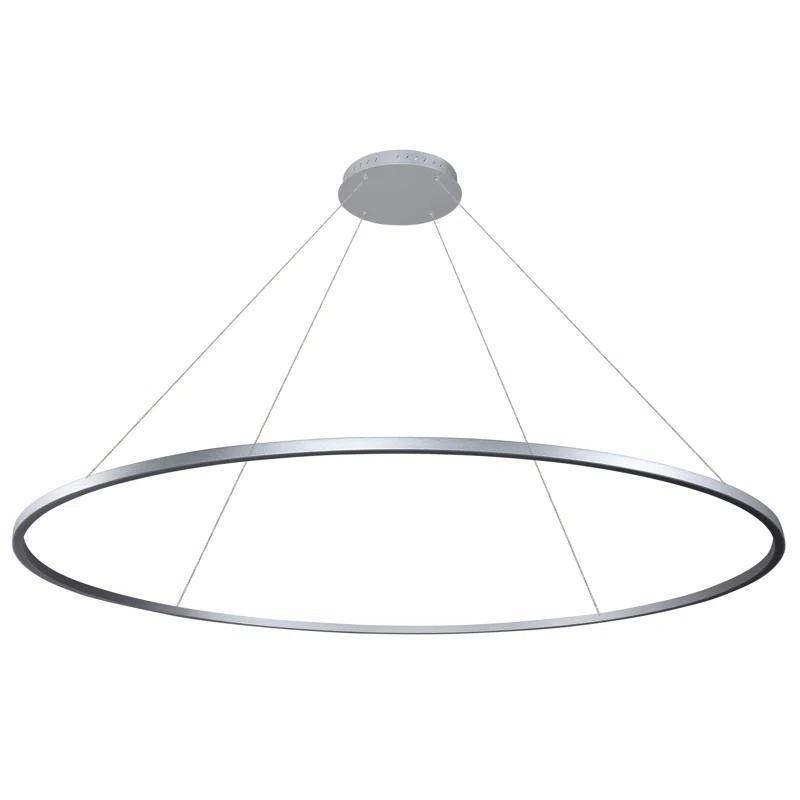 Tania 100-277V ETL Certified Integrated LED Height Adjustable Ring Chandelier