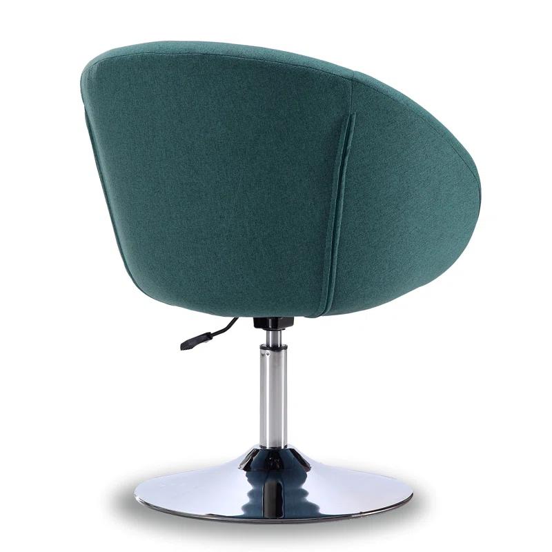 Sior Upholstered Swivel Barrel Chair