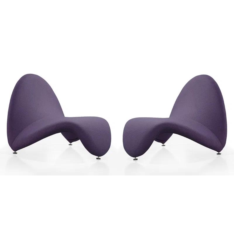 Hillmar Upholstered Accent Chair (Set of 2)