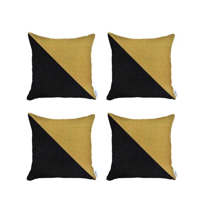 Mike&Co. New York Reversible Pillow Cover (Set of 4)