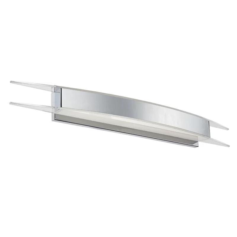 Arc 26" Chrome Dimmable Outdoor LED Bath Bar