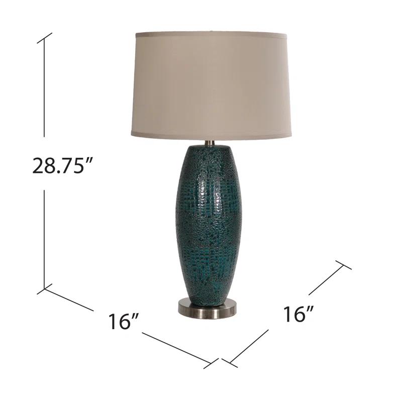 Everly Quinn Melrose Ceramic Table Lamp (Set of 2)