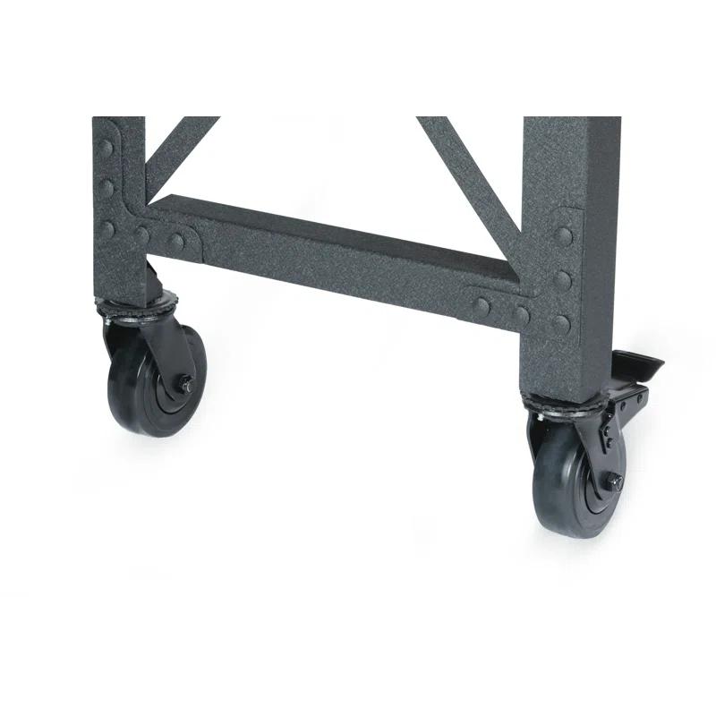 Duramax Building Products Solid Wood Top Metal Base Desk Shell