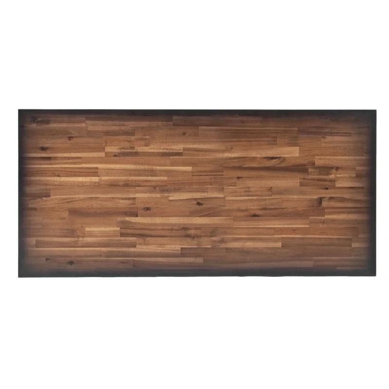 Duramax Building Products Solid Wood Top Metal Base Desk Shell
