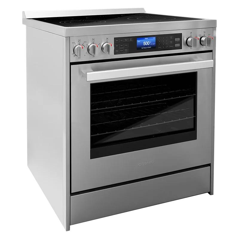 Cosmo 30" Stainless Steel Electric Range with Convection Oven