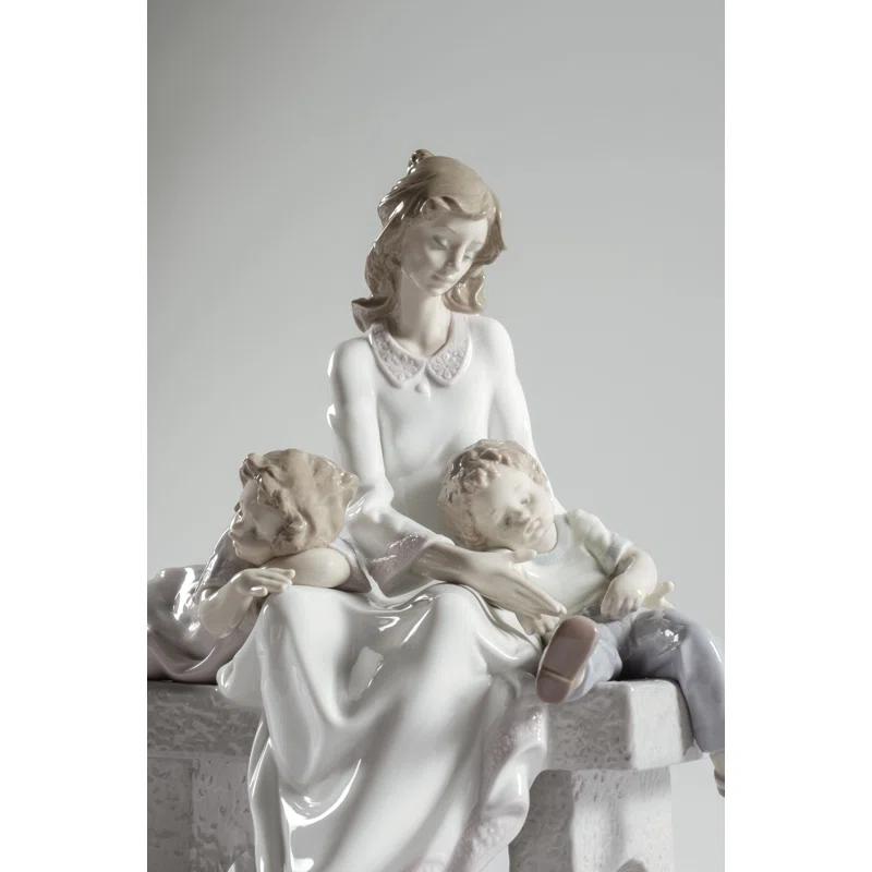 Pastel Gloss Porcelain 'Afternoon Nap' Figurine by Antonio Ramos