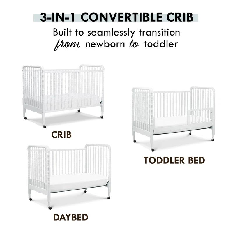 Jenny Lind 3-in-1 Convertible Crib