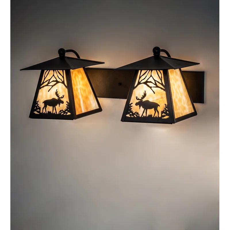 Meyda Lighting Steel Wall Light
