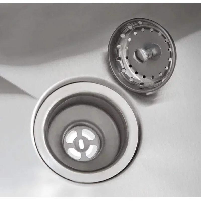 Stainless Steel Utility Sink with Faucet (Bowl Size: 15" X 15"). Restaurant, Kitchen, Laundry. NSF