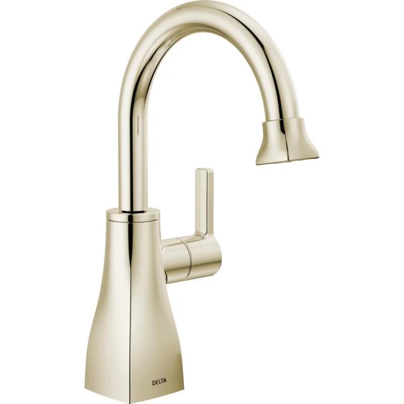 Polished Nickel Modern Cold Water Dispenser Faucet