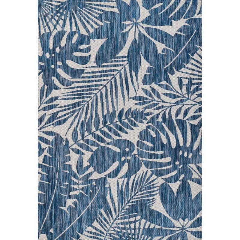 Novogratz Villa Floral Blue/Beige Indoor / Outdoor Area Rug