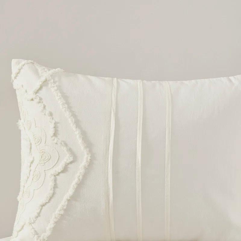 Madison Park Margot Boho Style Embroidered 100% Cotton Comforter Set