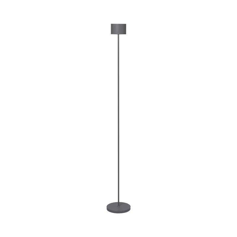 Farol Warm Gray 45.3'' Mobile Rechargeable LED Floor Lamp