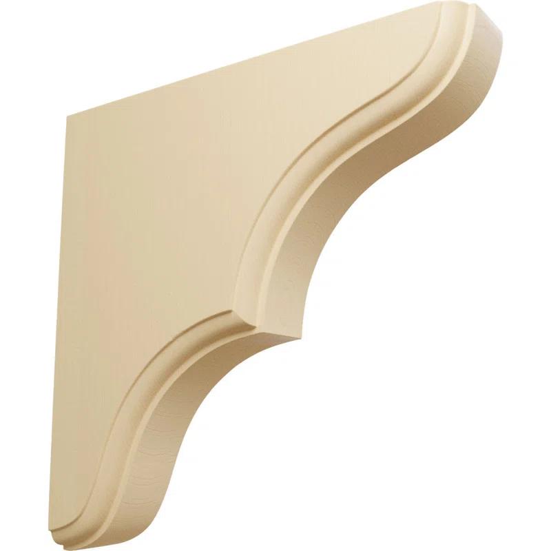 Ekena Millwork Stratford H 1.75'' W D Wood Bracket / Corbel