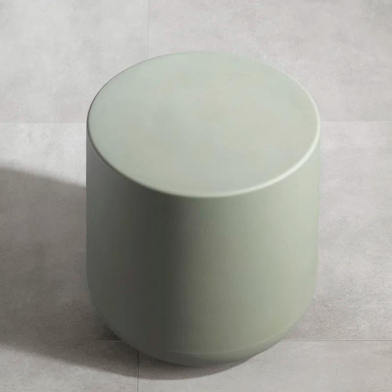 Dalya 15.75'' Plastic / Acrylic Outdoor Side Table