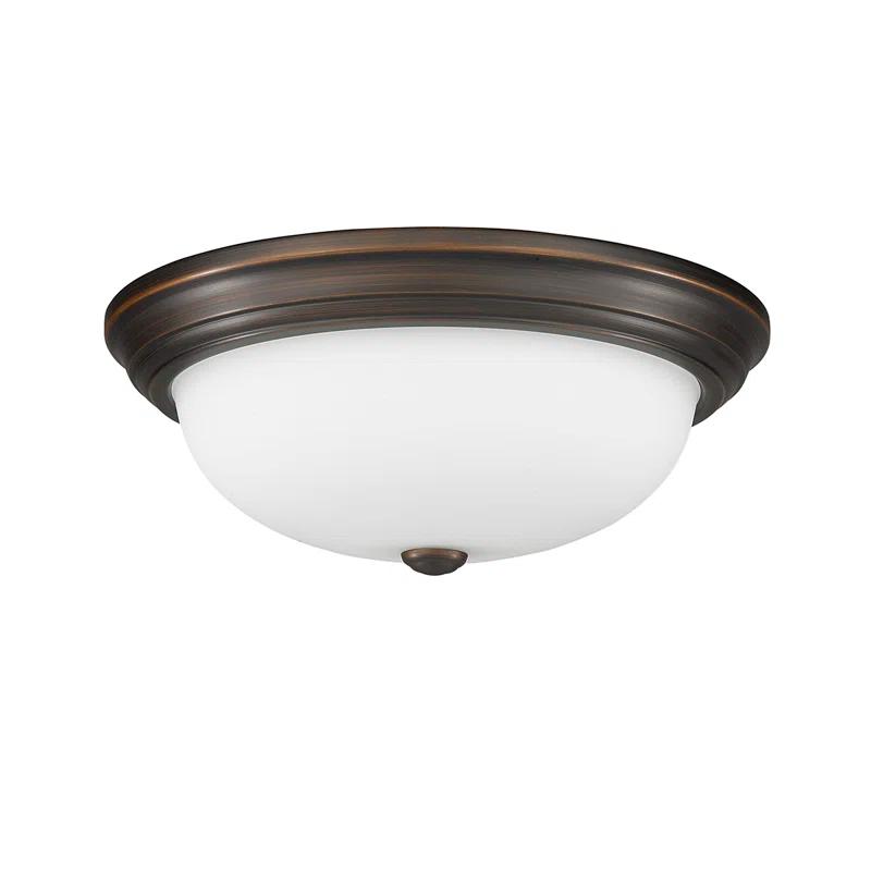 Andreya Glass Flush Mount