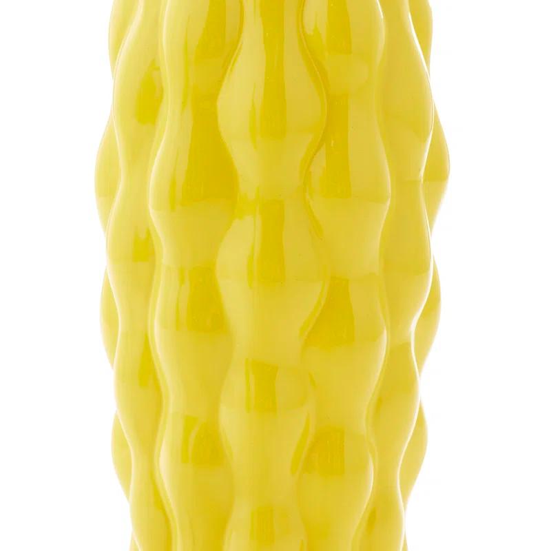 Ceramic Multi Colored Decorative Vase Set (Set of 3)