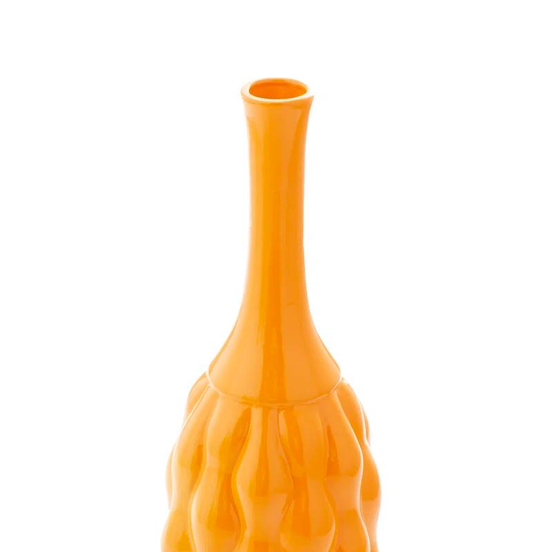Ceramic Multi Colored Decorative Vase Set (Set of 3)