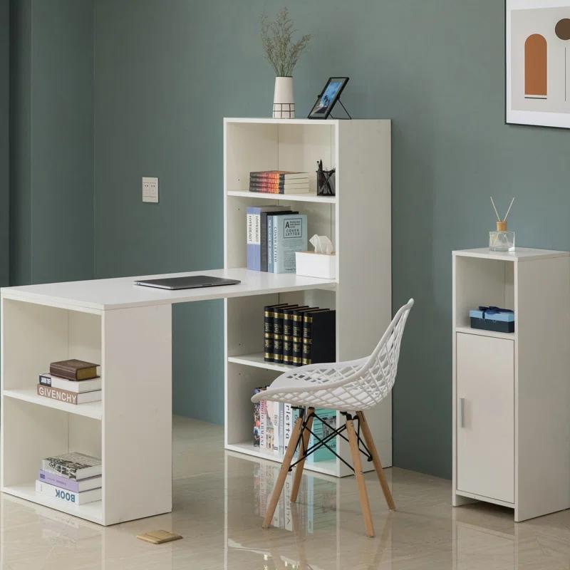 Latitude Run® Solid Wood Writing Desk