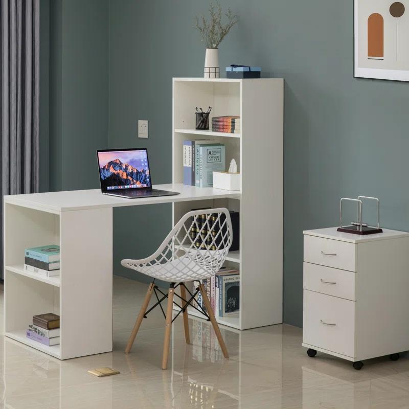 Latitude Run® Solid Wood Writing Desk