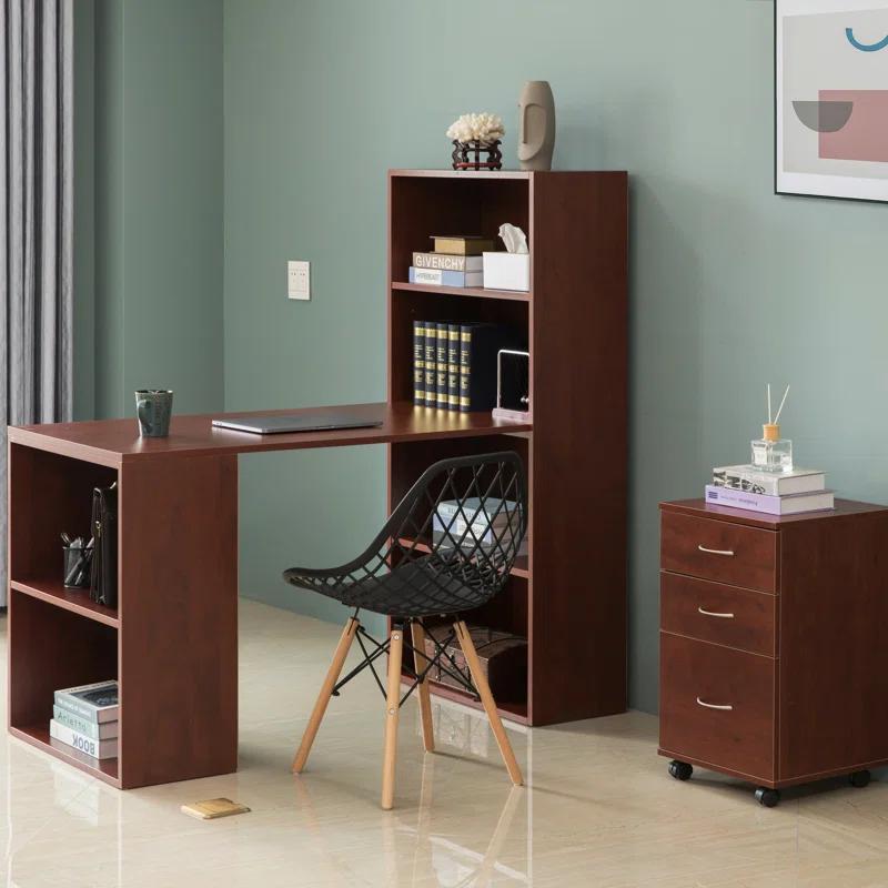 Latitude Run® Solid Wood Writing Desk