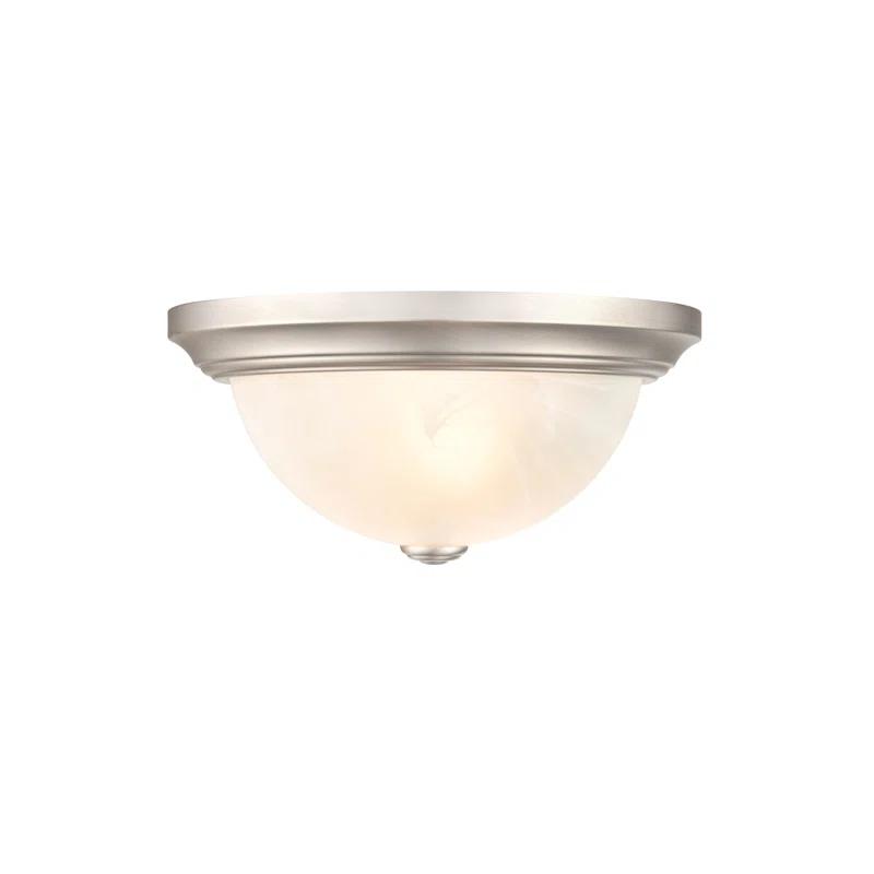 Winston Porter Andreyah Glass Flush Mount