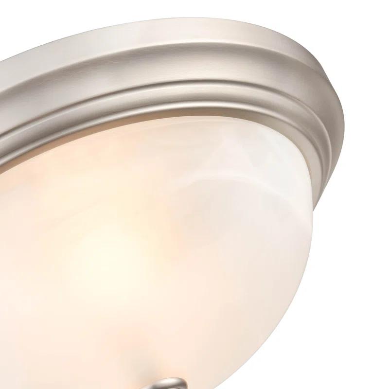 Winston Porter Andreyah Glass Flush Mount