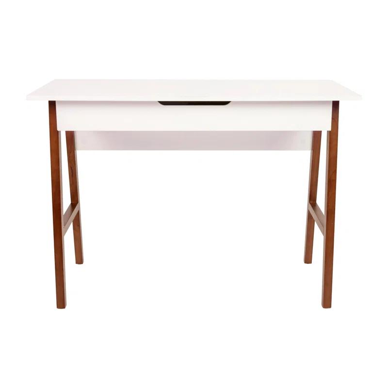 Zipcode Design™ Ferebee Home Office Writing Computer Desk with Drawer - Table Desk