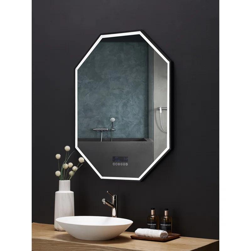 Ancerre Designs Otto Metal Flat LED Wall Mirror