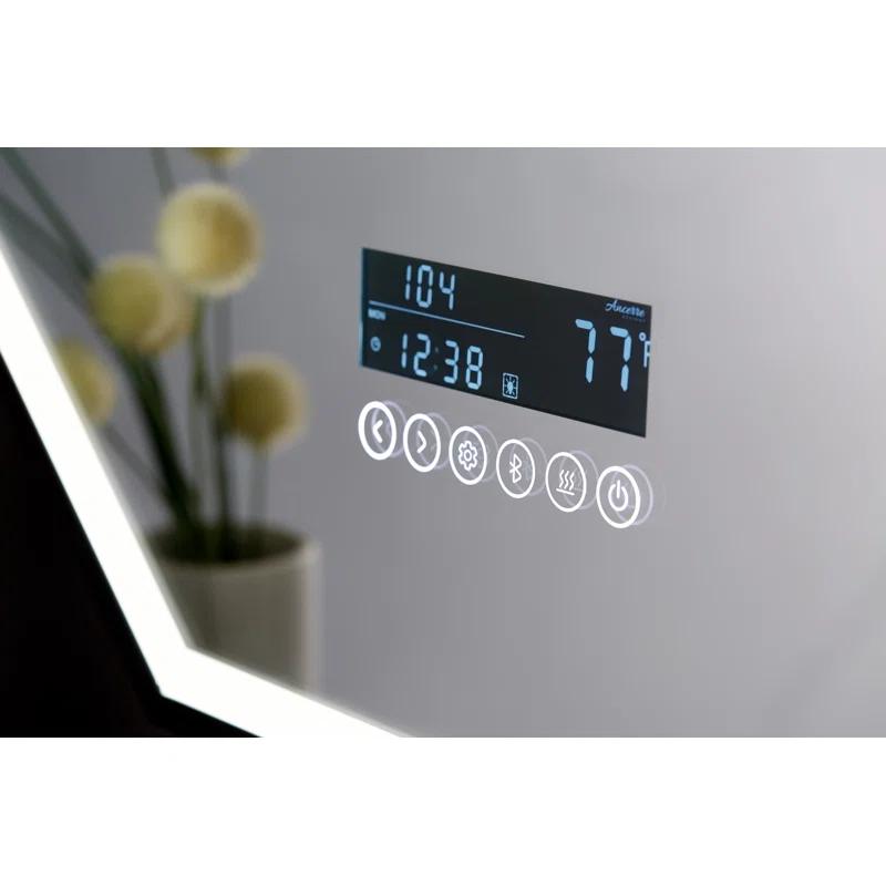 Ancerre Designs Otto Metal Flat LED Wall Mirror