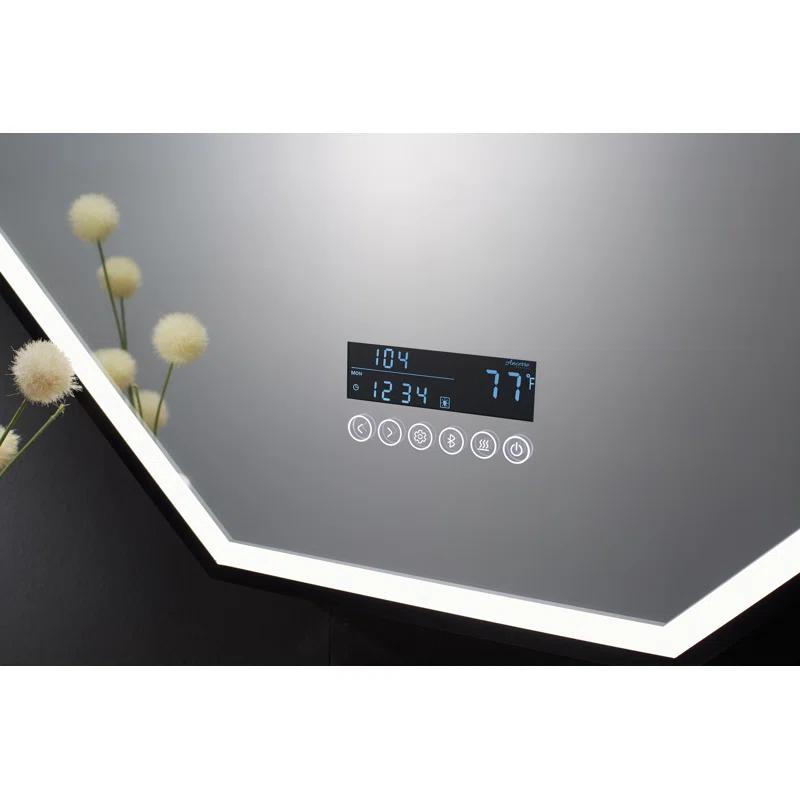 Ancerre Designs Otto Metal Flat LED Wall Mirror