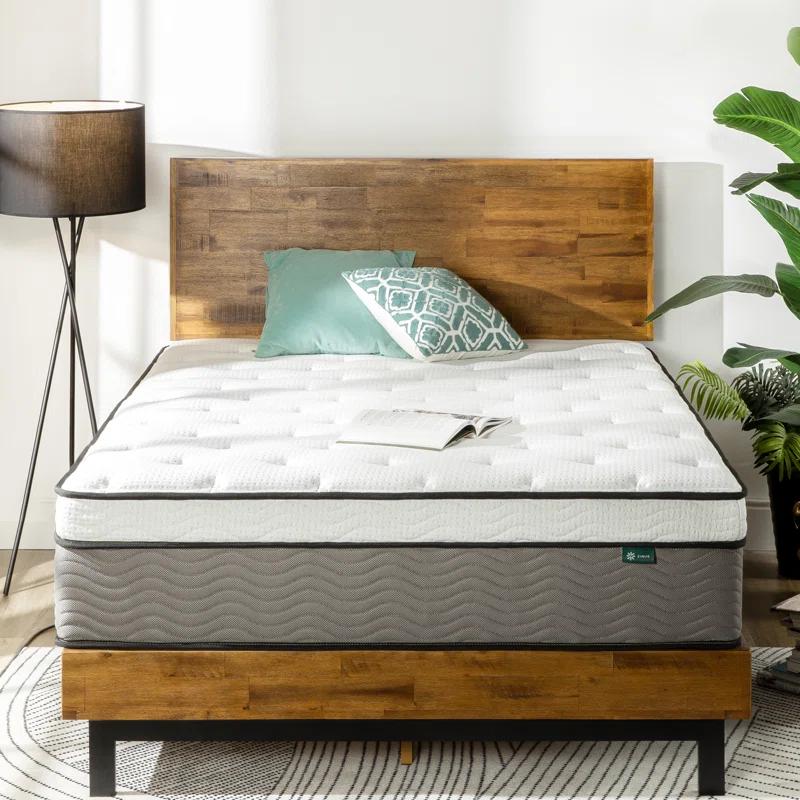 Eurotop Full-Size Hybrid Mattress with Comfort Foam and Innerspring
