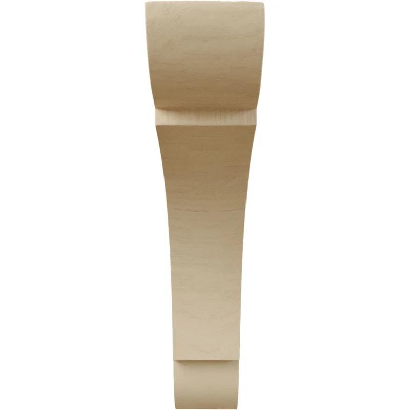Elegant Olympic Medium Rubberwood Corbel Bracket 8"x8"