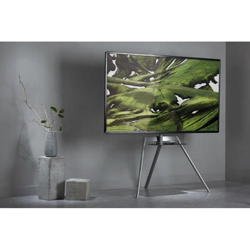 Mount-It Easel TV Stand & Portable TV Tripod Holds up to 88 Pounds and Fits 43 - 65 Inch Screens
