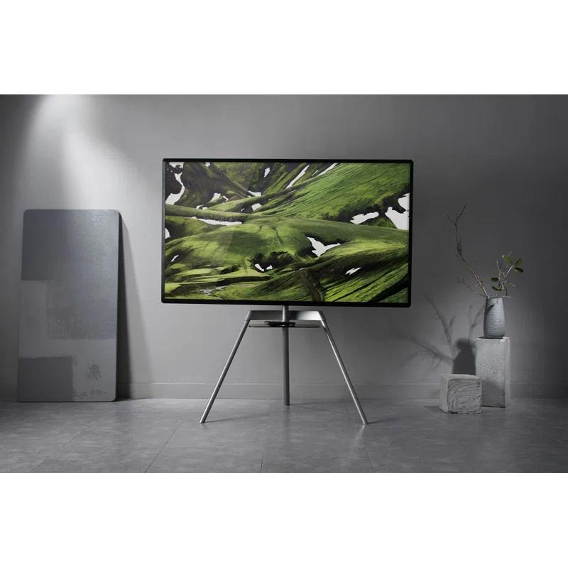 Mount-It Easel TV Stand & Portable TV Tripod Holds up to 88 Pounds and Fits 43 - 65 Inch Screens